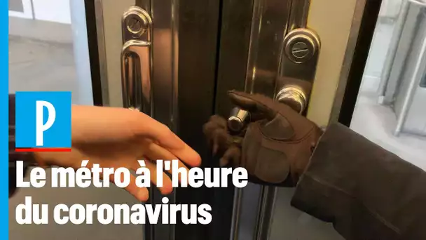 Prendre le métro à l'heure du coronavirus : « Je n'ouvre plus la porte de la rame ! »