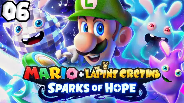 MARIO + LAPINS CRETINS : SPARKS OF HOPE EPISODE 6 | LUIGI SAUVE PLEIN DE SPARKS !