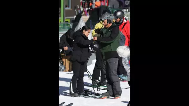 PHOTOS Salma Hayek et François-Henri Pinault : Séjour romantique au ski, les amoureux grillés en h