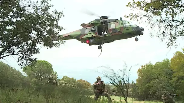 Gard : 500 militaires de l'armée de terre en exercice près de Laudun-l'Ardoise