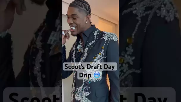 Designed & inspired by Family…Scoot Henderson breaks down his Draft Fit! 🔥| #Shorts