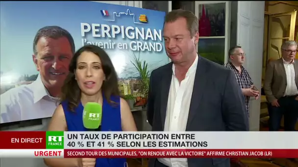 Le RN l'emporte à Perpignan : «Les villes que nous emportons sont bien gérées» pour Jérôme Rivière