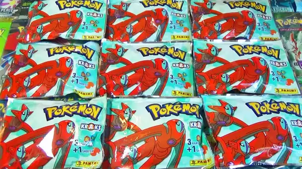 Ouverture de 9 Boosters Pokémon Kraks DEOXYS ! LEGENDAIRES + ZARBI = EPIC