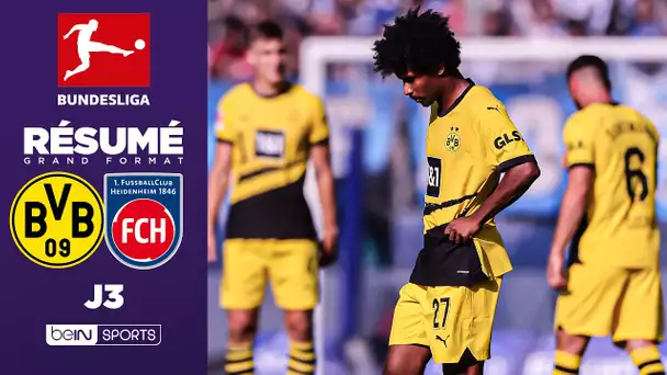 Résumé : Dortmund déçoit encore et concède le nul contre Heidenheim