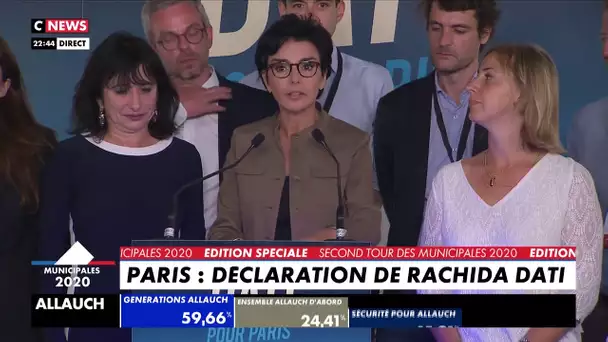 Rachida Dati : sa déclaration