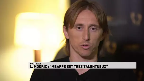 L.Modric : "MBappé est très talentueux
