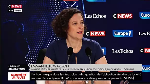 Emmanuelle Wargon dénonce «le risque de l'égoïsme des centres des métropoles», dans #LeGrandRDV