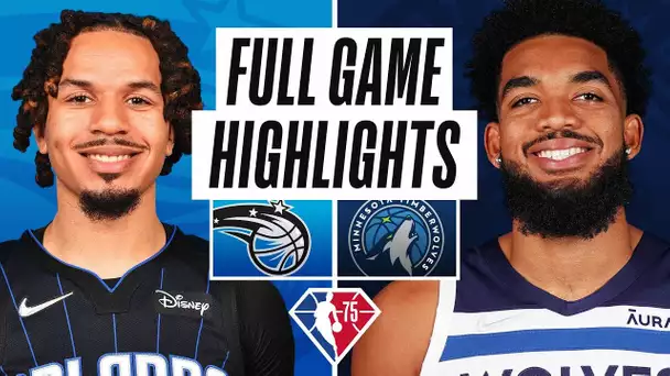 MAGIC at TIMBERWOLVES | FULL GAME HIGHLIGHTS | November 1, 2021