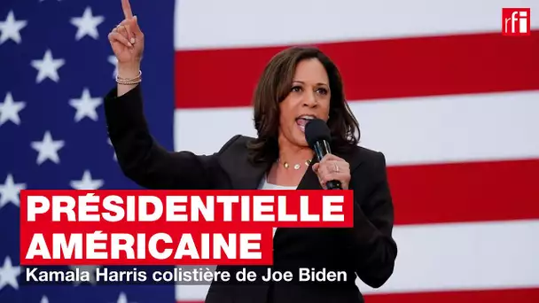 Présidentielle américaine : Kamala Harris colistière de Joe Biden