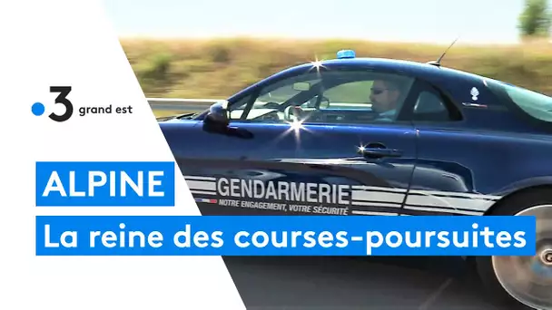 Une Alpine A110 flambant neuve pour les gendarmes de la Haute-Marne