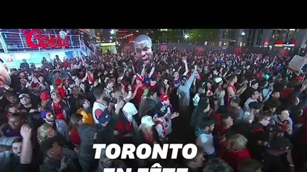 NBA: Toronto explose de joie au moment de la victoire des Raptors