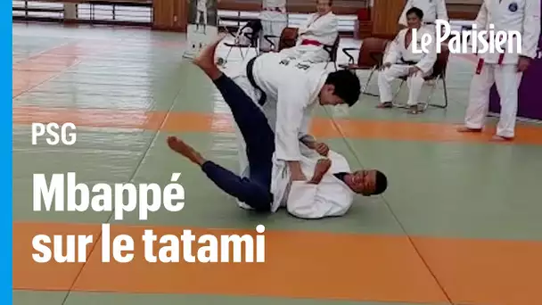 PSG : quand Mbappé, Hakimi et Marquinhos font face aux légendes du judo au Japon