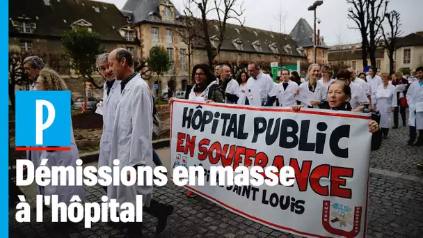 Paris : 19 démissions de chefs de service à l'hôpital Saint-Louis