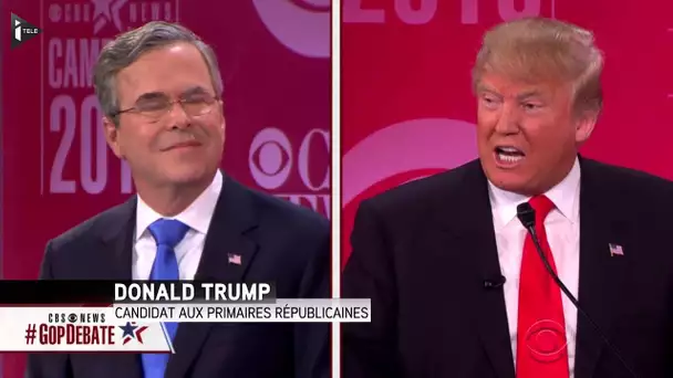 Etats-Unis: échanges tendus entre Donald Trump et Jeb Bush lors du 9e débat républicain