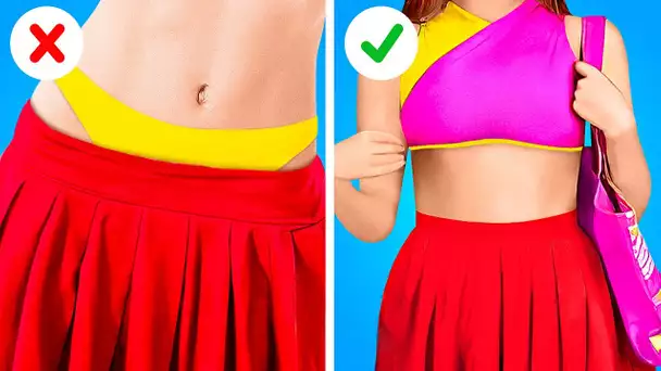 Hacks d'été que tout le monde devrait connaître 😎🌞 Cool Clothing Upgrade by 5-Minute Crafts