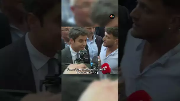 Echanges virulents entre Gabriel Attal et Raphaël Arnault à Avignon