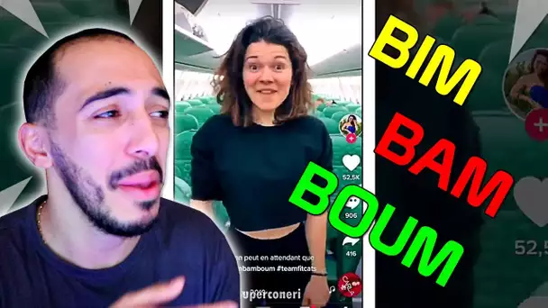 TIKTOK BIM BAM BOUM DE JUJUFITCATS - JE RÉAGIS