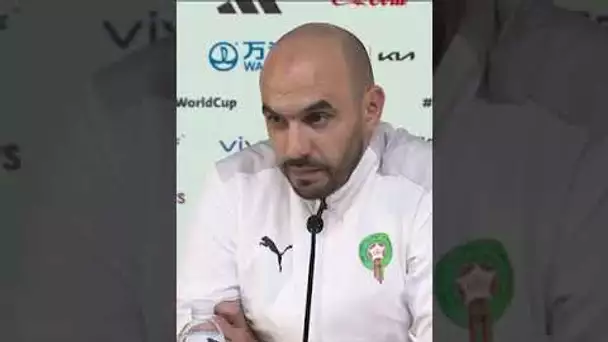 🏆🇲🇦🗨️ Le message fort de Walid Regragui : "Montrer que le football africain a passé une étape"