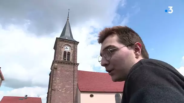 Chalonvillars, Haute-Saône : Robin, 18 ans, et fondu de cloches