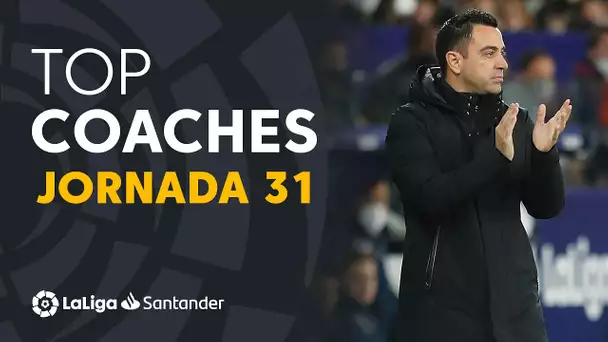 LaLiga Coaches Jornada 31: Manuel Pellegrini, Julio Velázquez & Xavi Hernández