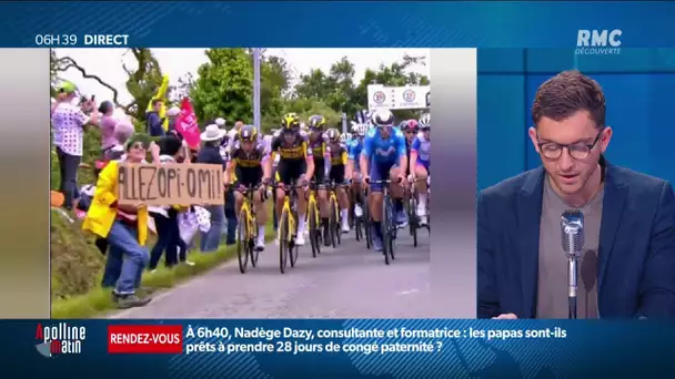 Tour de France : la spectatrice soupçonnée d'avoir provoqué la chute de coureurs interpellée