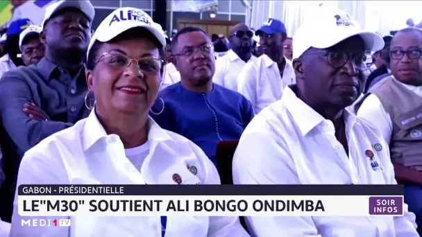 Présidentielle au Gabon : le "M30" apporte son soutien à Ali Bongo Ondimba