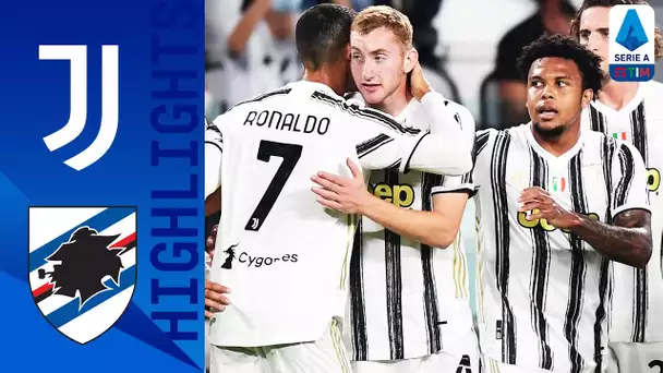 Juventus 3-1 Sampdoria | Tris alla Samp con Kulusevski, Bonucci e CR7 | Serie A TIM