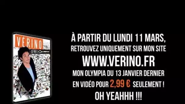 Retrouvez Vérino se paie l'Olympia sur son site www.verino.fr !