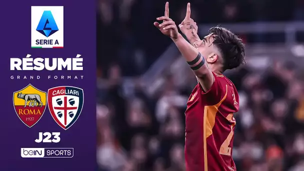 Résumé : Doublé de DYBALA, la Roma CARTONNE Cagliari !