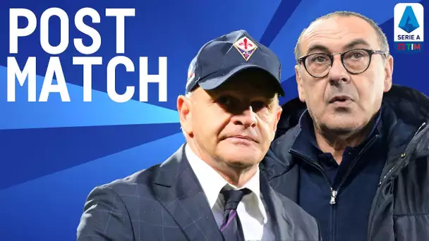 Juventus 3-0 Fiorentina | Sarri & Iachini Post Match Press Conference | Seria A TIM