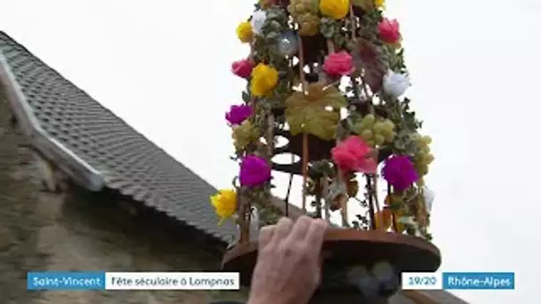 Fête de la Saint-Vincent à Lompnas dans l'Ain