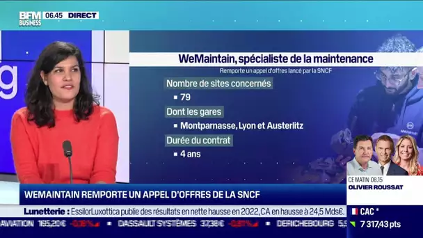 Jade Francine (WeMaintain) : WeMaintain remporte un appel d'offres de la SNCF