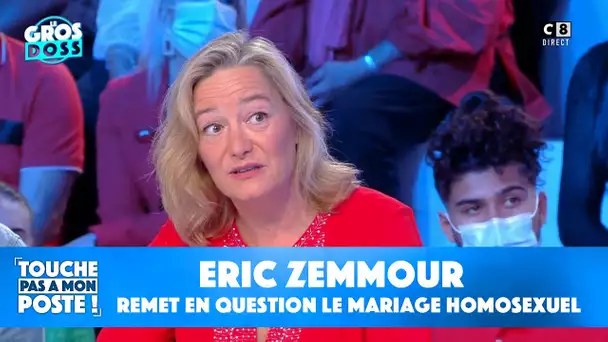 Eric Zemmour remet en question le mariage homosexuel : la présidente de la manif pour tous s'exprime