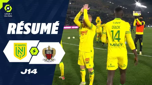 FC NANTES - OGC NICE (1 - 0) - Résumé - (FCN - OGCN) / 2023-2024