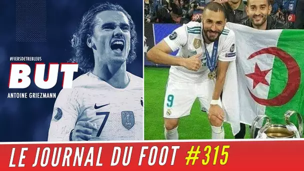 L'ALGÉRIE répond à Karim BENZEMA... GRIEZMANN a enfin marqué !