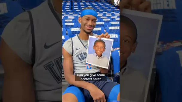 “Did that kid know he would be in the NBA Finals one day?” ❤️