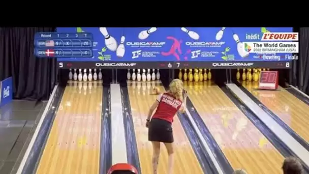 Jeux Mondiaux de Birmingham : La finale double dames USA-Danemark - Bowling