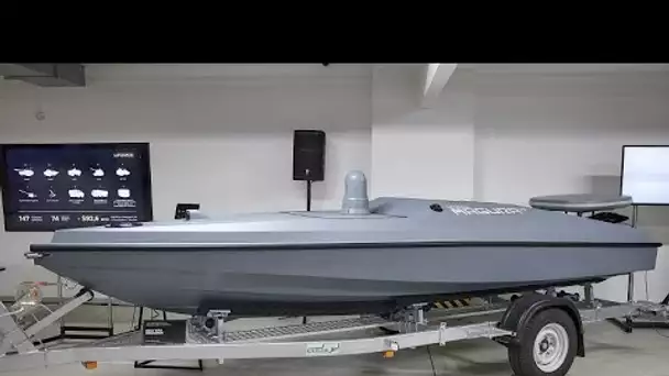 Les drones navals, armes clefs de l'Ukraine contre la flotte russe en mer Noire