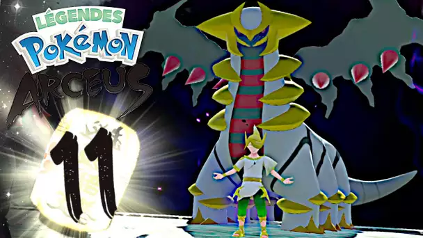 LE BOSS ULTIME DE FIN : GIRATINA ET PERCUPIO ! LEGENDES POKEMON ARCEUS EPISODE 11