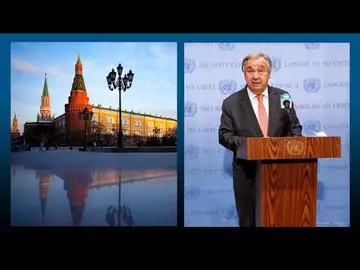 Le secrétaire général de l'ONU, António Guterres, attendu à Moscou