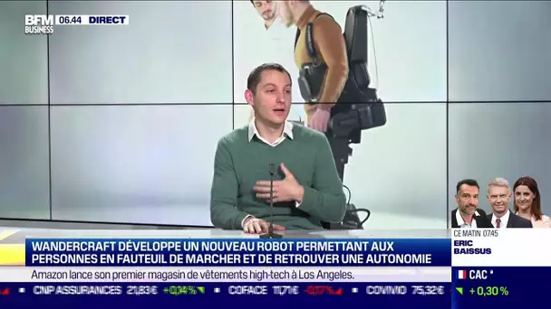 Matthieu Masselin (Wandercraft) : Wandercraft développe un nouveau robot