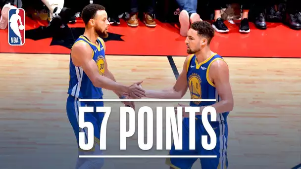 Stephen Curry & Klay Thompson Combine For 57 Points in Game 5 | 2019 NBA Finals