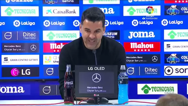 Rueda de prensa Getafe CF vs Girona FC