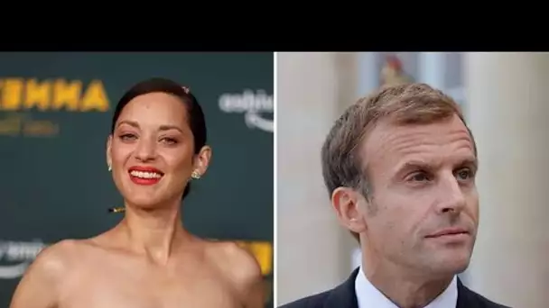 Marion Cotillard exaspérée par Emmanuel Macron, coup de griffe relayé par Benjamin Biolay
