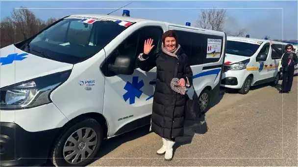 De retour en Dordogne après avoir livré une ambulance en Ukraine