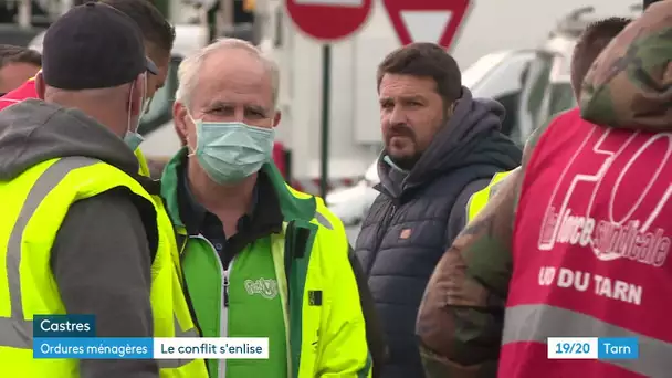 Tarn : la grève des éboueurs se poursuit à Castres, les poubelles s'entassent