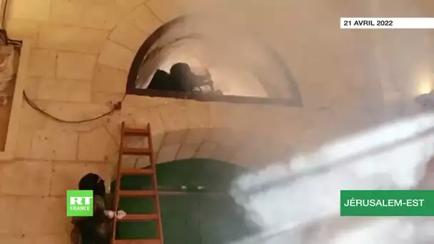 Jérusalem-Est : affrontements entre Palestiniens et forces israéliennes dans la mosquée Al-Aqsa