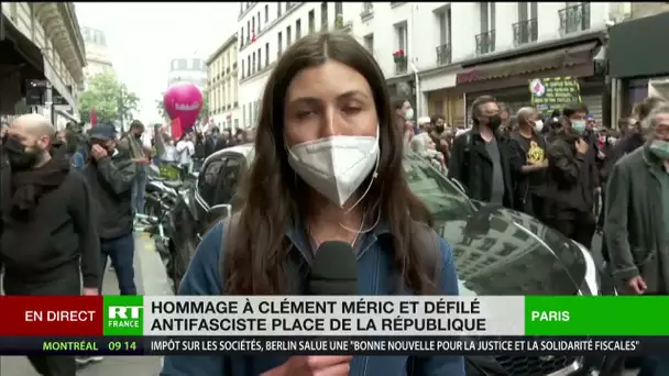 Paris : manifestation antifa huit ans jour pour jour après la mort de Clément Méric