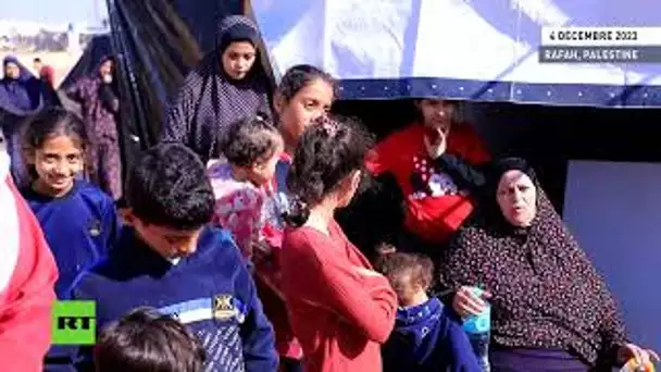 🇵🇸 Palestine : les habitants du camp de réfugiés de Rafah espèrent se rendre en Égypte