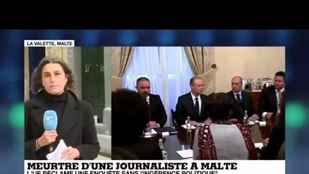Meurtre d'une journaliste à Malte : des eurodéputés "inquiets pour l'intégrité de l'enquête"